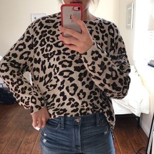 H&M Leopard Print sweater